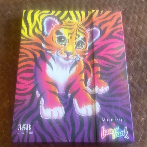 Morphe Lisa Frank 35B Colorful Tiger Palette - Picture 1 of 3